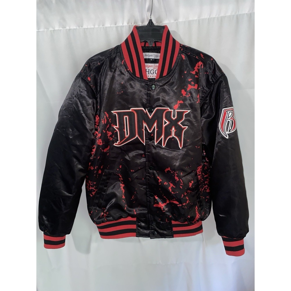 Headgear Classics DMX Ruff Ryders Satin Jacket Mens Medium Rap Hip Hop